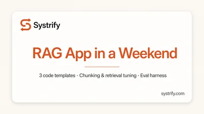 RAG App in a Weekend